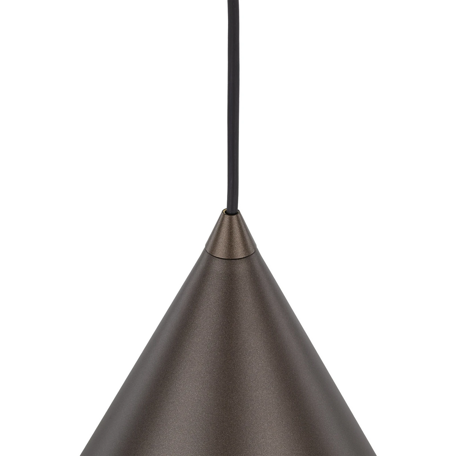 Tk Lighting Hängeleuchte Cono Hängelampe Leuchte Einflammig ø 25 Cm Bronzefarben B-Ware - 5906135100378