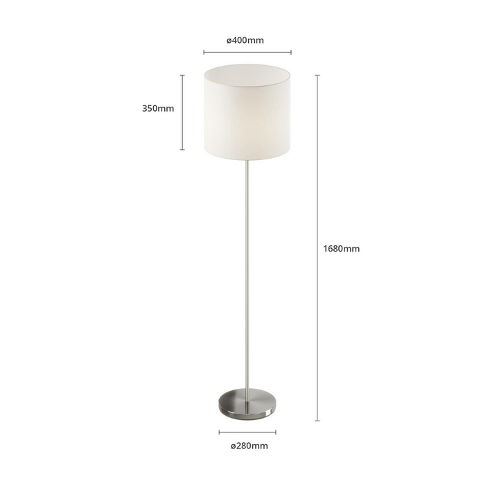 Lindby Smart LED-Stehlampe Everly Wohnzimmerleuchte Standleuchte Dekoleuchte E27