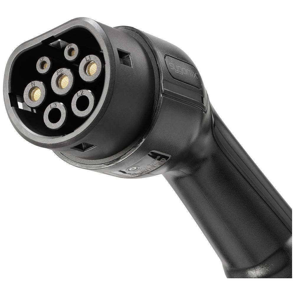 B-Ware Sygonix Mobile Ladestation Ladegerät 5 M Typ 2 Mode 2 16 A Defekt Siehe Text