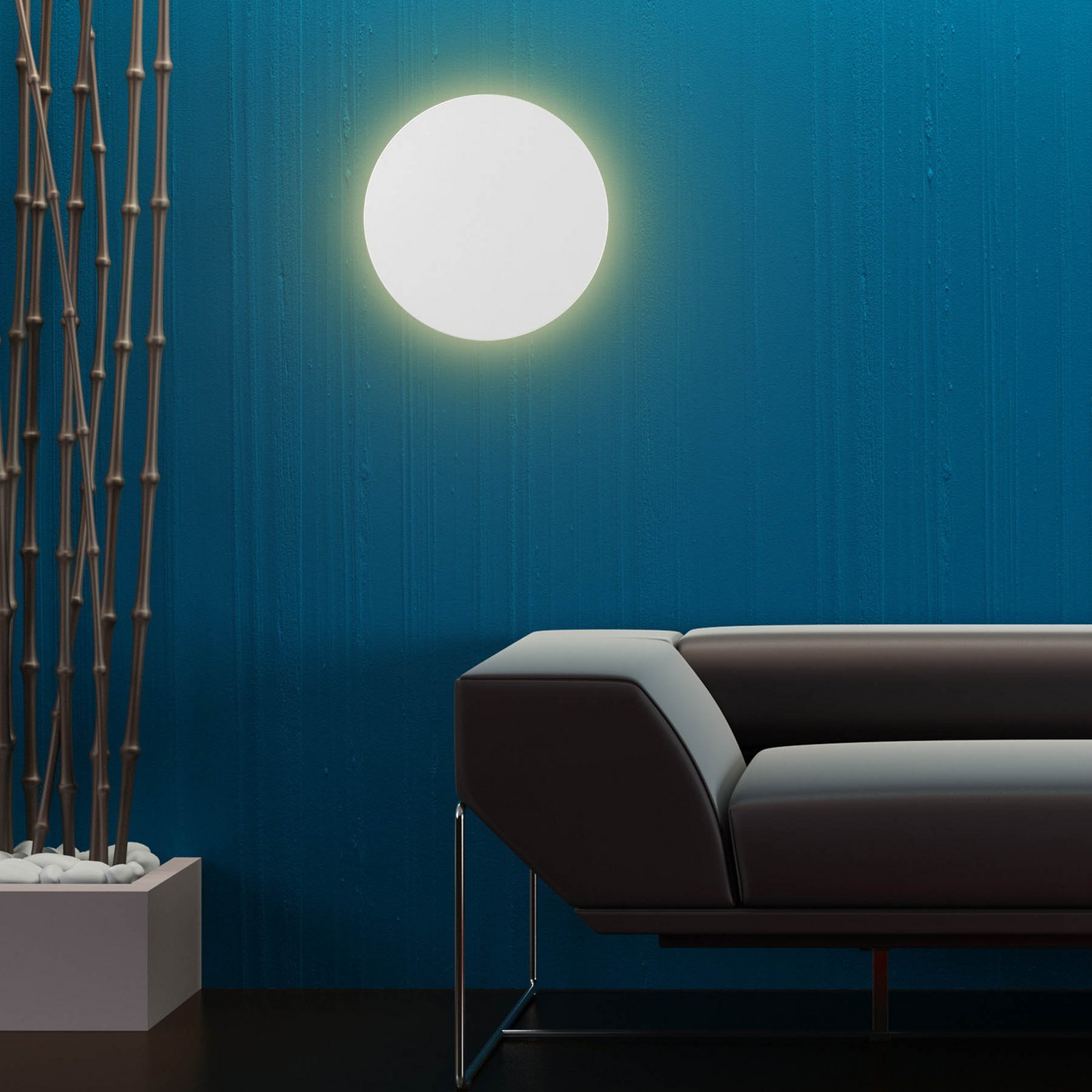 Tk Lighting Wandleuchte Lunia Wandlampe Wandlicht Leuchte Lampe New Weiß ø 40 Cm B-Ware - 5901780560119