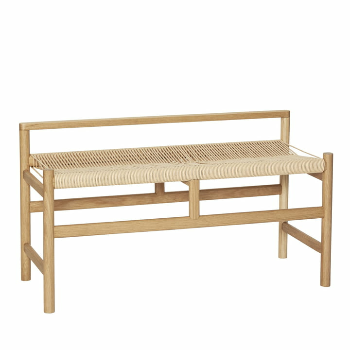 Hübsch Interior Heritage Bank L Sitzbank Schlafzimmerbank Flurbank Eiche 100 Cm B-Ware