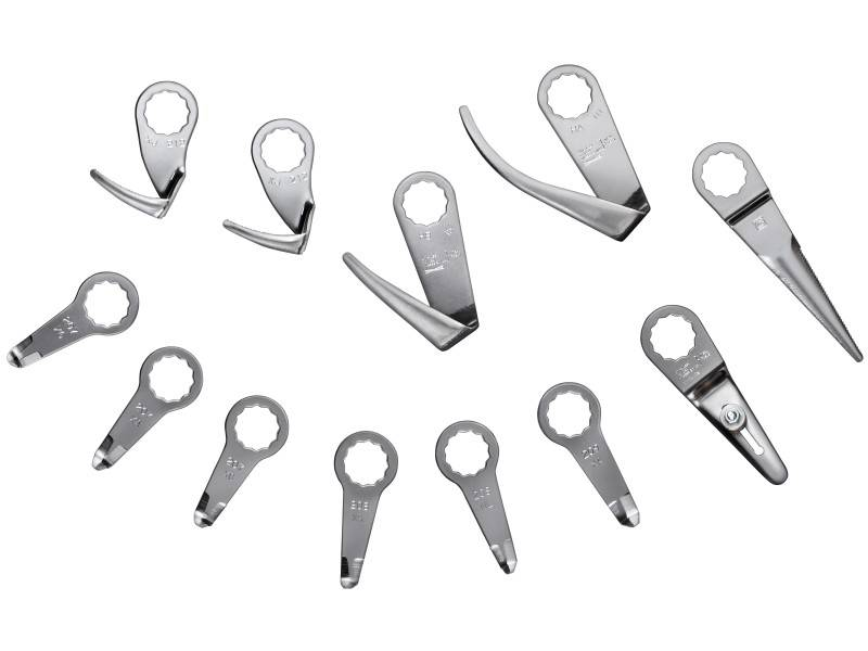 Fein 63903167383 Schneidmesser Set 12teilig Multifunktionswerkzeugzubehör B-Ware