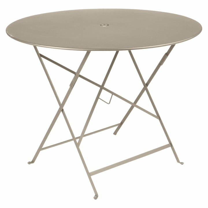 Fermob Bistro Klapptisch Balkontisch Tisch Rund ø 96 Cm Muskat Siehe Text/Foto B-Ware - 3100540235140