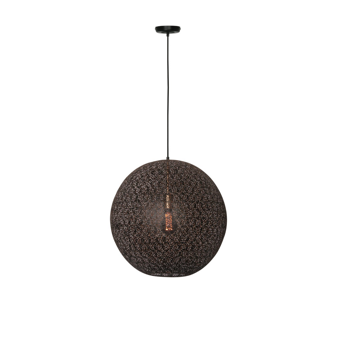 Freelight Hängelampe Pendelleuchte Oronero Schwarz Gold Metall ø 50 Cm Lampe B-Ware - 8720143020230