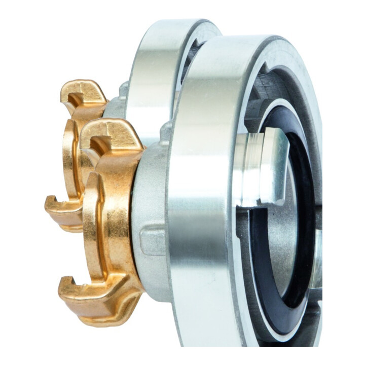 B-Ware Geka Storz übergangsstück Adapter Kupplung Aluminium 52 C Geka Nbr Dichtung