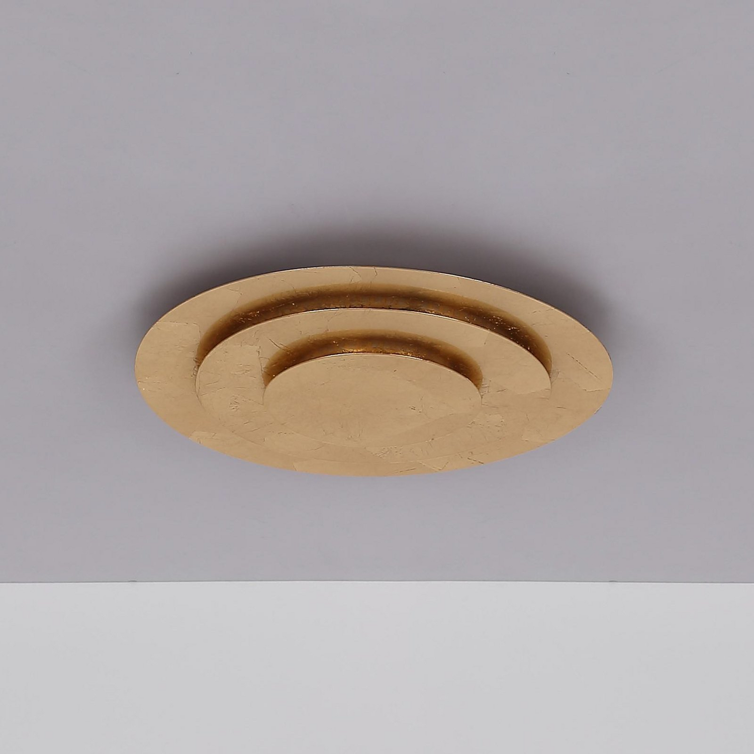 B-Ware Globo Led Deckenleuchte Lampe Heda Goldfarben Metall Wohnzimmer Beleuchtung - 9007371449538