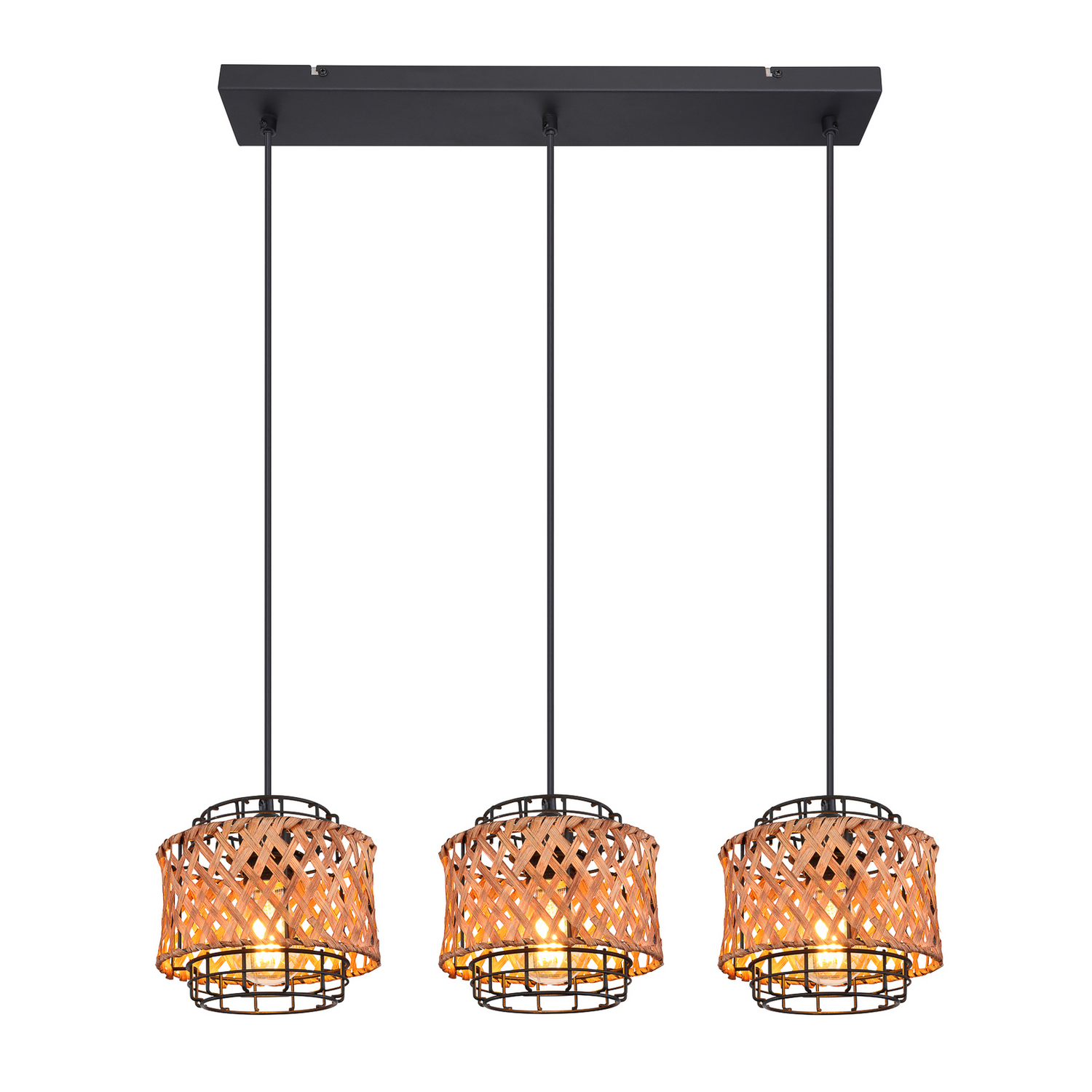 Globo Pendelleuchte Hängelampe Gina 3 Flammig Lampe Esszimmer Beleuchtung B-Ware - 9007371422500