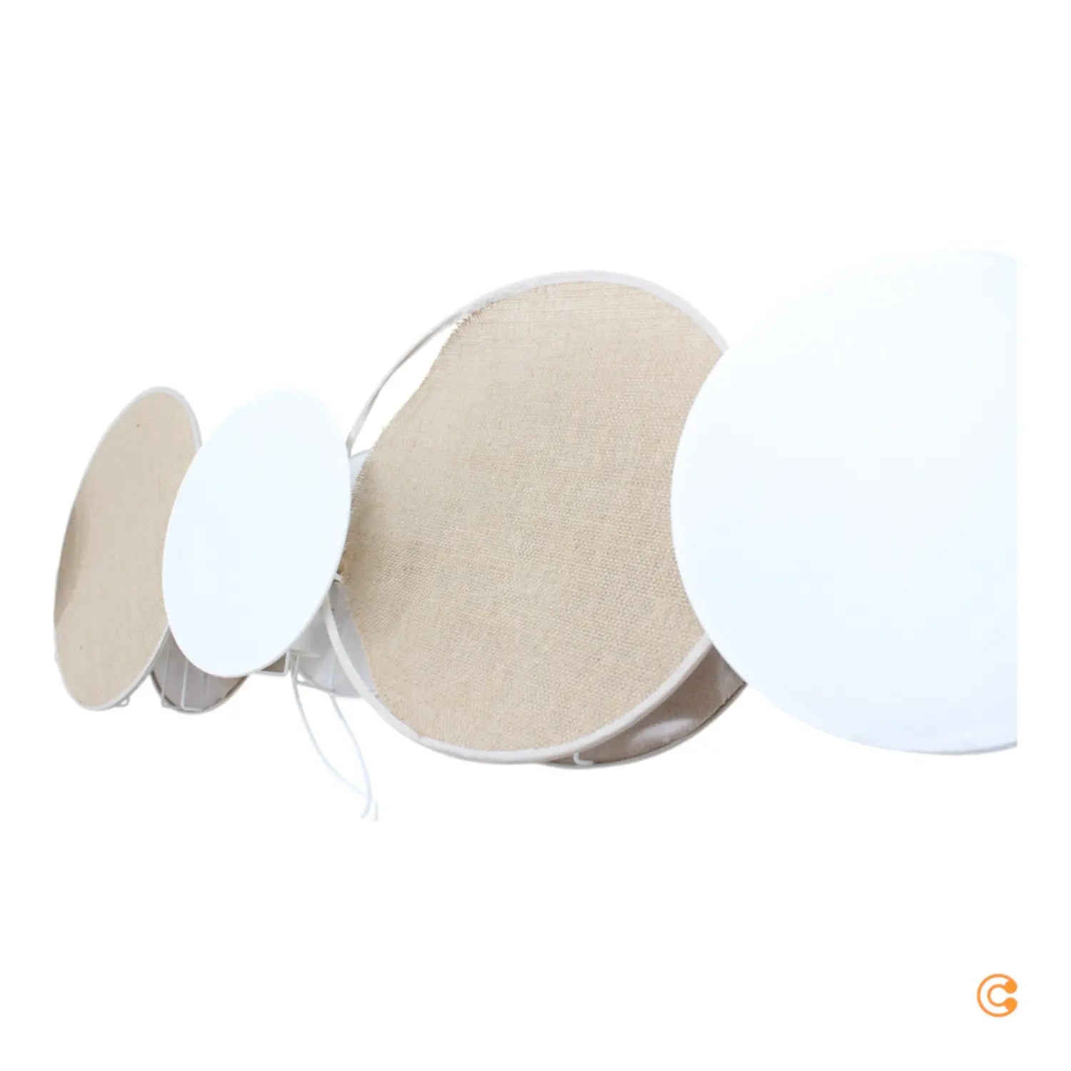 Tk Lighting Hängelampe Pendelleuchte Pulse Juteschirme Siehe Text/Foto C-Ware - 5901780548155