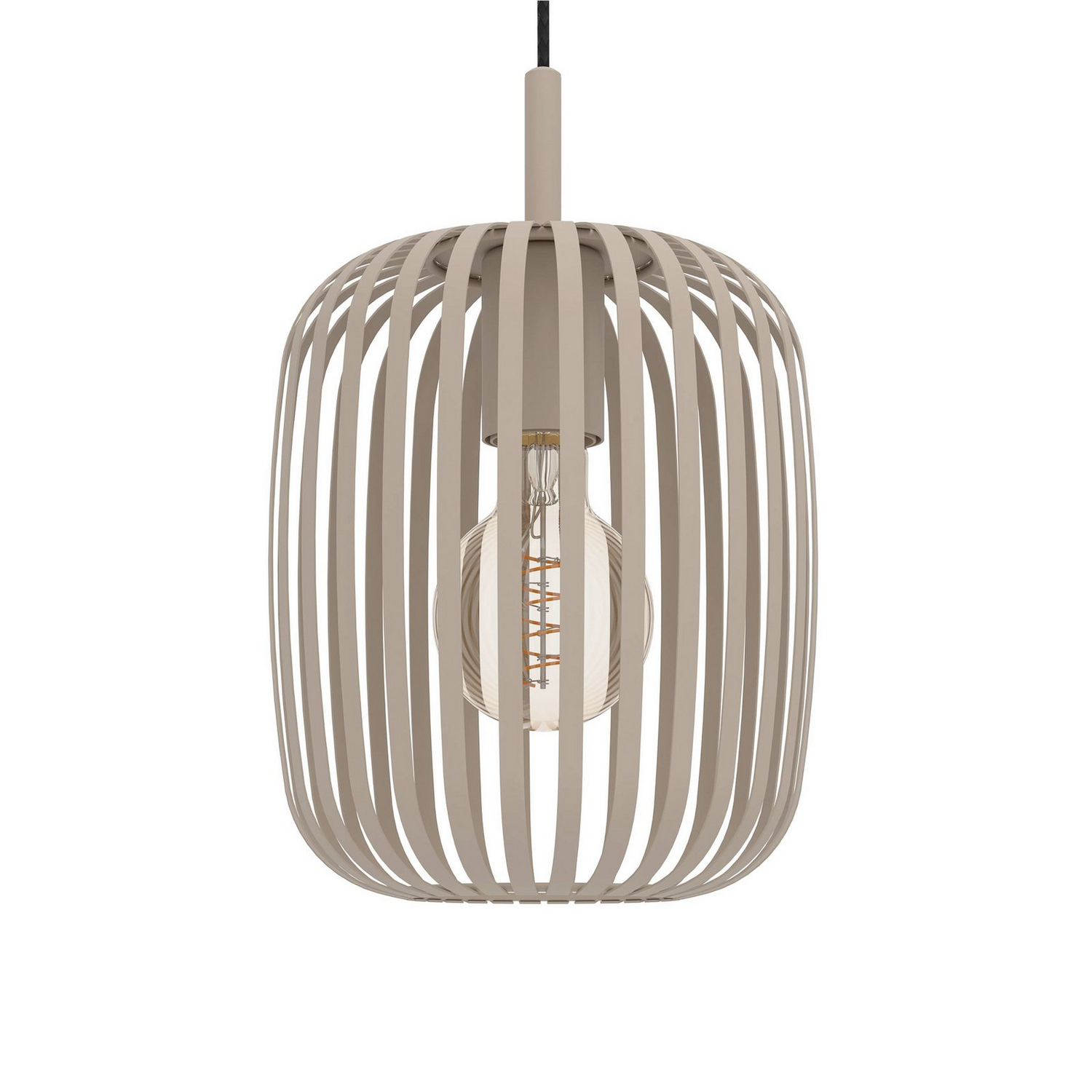 B-Ware Eglo Hängelampe Romazzina Pendelleuchte Hängeleuchte Sandfarben Stahl ø50cm 5flg