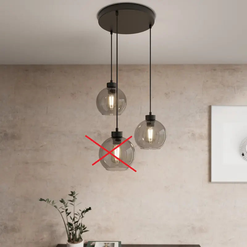 B-Ware Euluna Hängeleuchte Cubus Deckenlampe Pendelleuchte E27 Graphit Siehe Text/Foto - 5901780528195