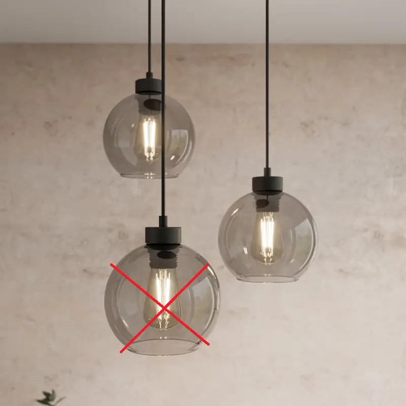 Euluna Hängeleuchte Cubus Deckenlampe Pendelleuchte 3 Flg E27 Siehe Text/Foto B-Ware - 5901780528195