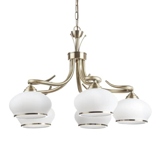 Orion Hängeleuchte Elvira Deckenlampe Deko Deckenlampe Pendelleuchte E27 5 Flg B-Ware