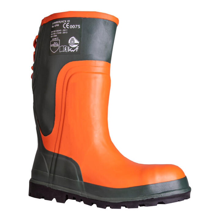 Hase Forstgummistiefel Stiefel Größe 45 Naturkautschuk Sicherheitsklasse S4 B-Ware - 4018949621459