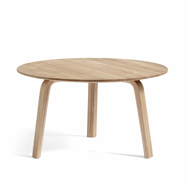 Hay Bella Beistelltisch Couchtisch Tisch Sofatisch H 32cm ø 60cm Eiche Natur B-Ware