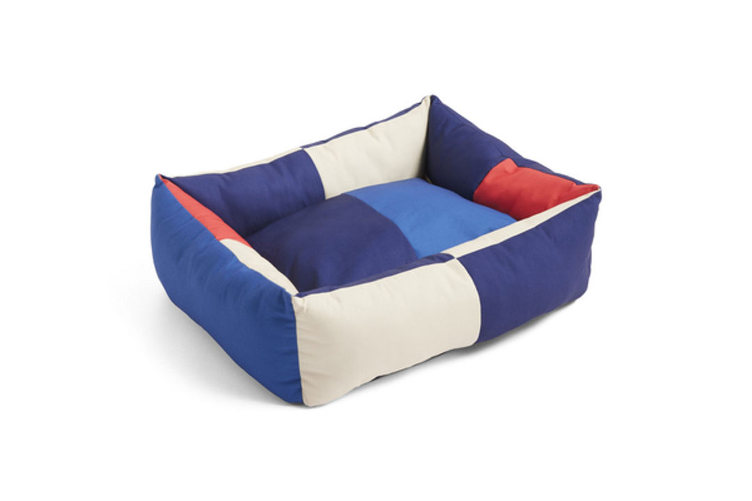 Hay Hundebett M Rot/Blau Bett Tierbett Hundekissen Hundekörbchen Körbchen B-Ware