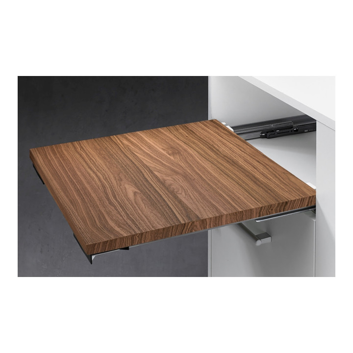 B-Ware Hettich Vollauszug Schubladenführung Quadro V6 Bodenmontage Silent System 450mm