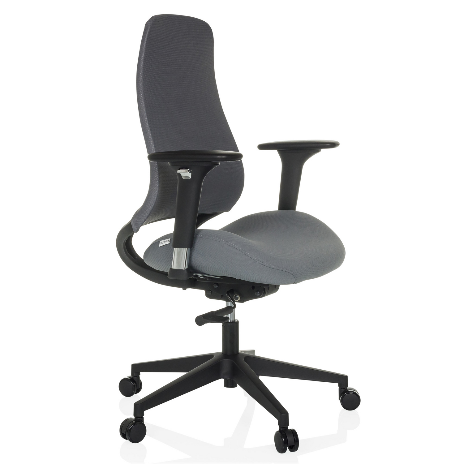 Hjh Office Bürostuhl Drehstuhl Henfield B Grau Höhenverstellbar Armlehnen B-Ware - 4064323045076