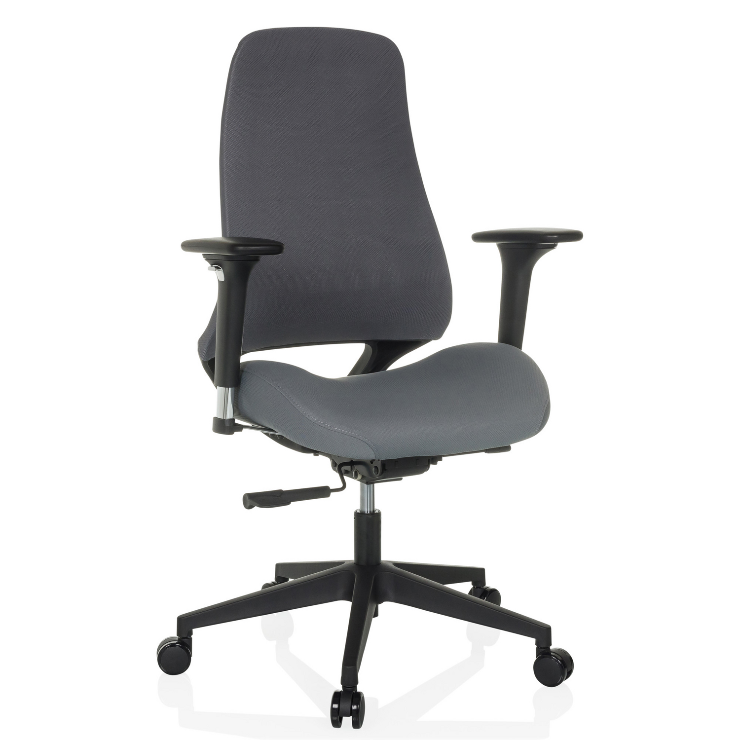 Hjh Office Bürostuhl Drehstuhl Henfield B Grau Höhenverstellbar Armlehnen B-Ware - 4064323045076