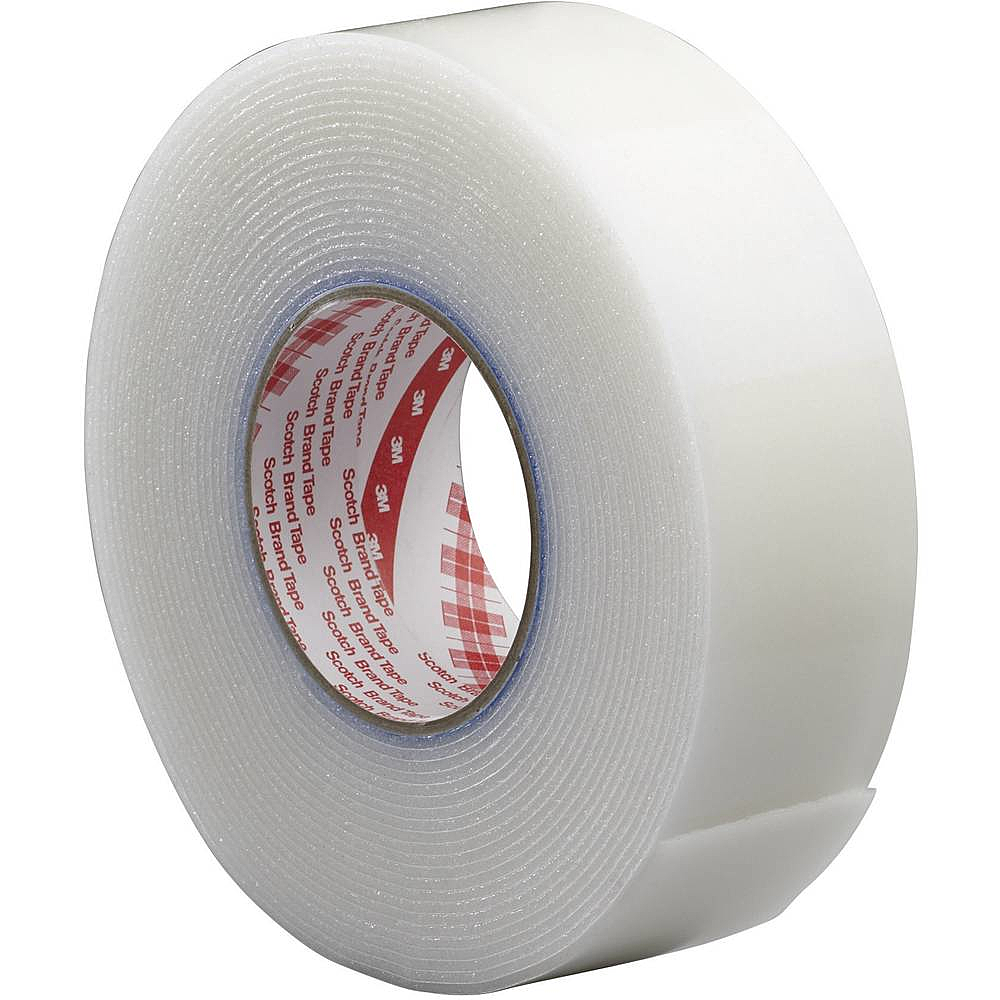 3 M 4412 N 70 0067 0881 5 Dichtband Klebeband 4412 N Transparent Weiß 16.5 M B-Ware - 51111922781