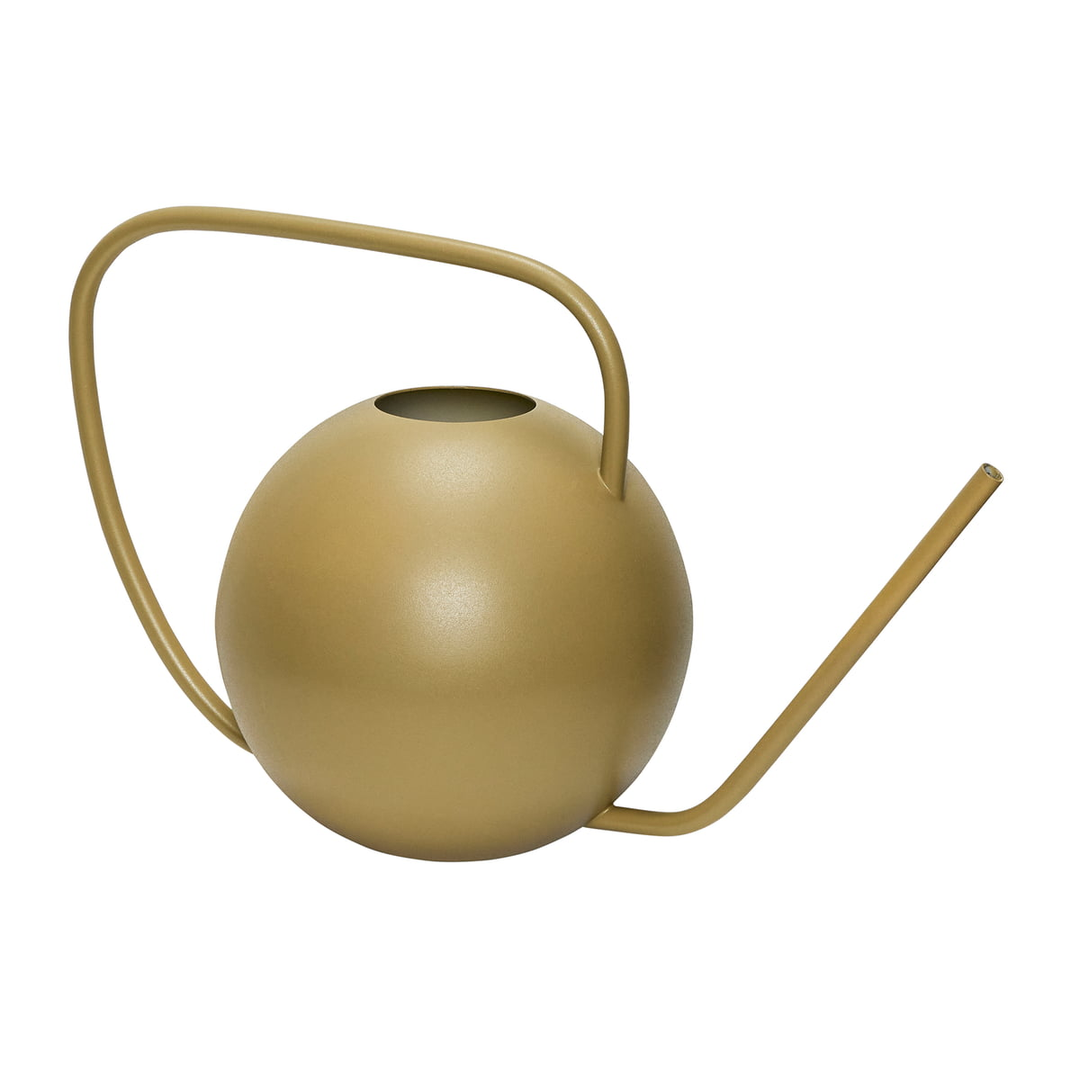 Hübsch Interior Gießkanne Kanne Vale 1,5 Liter Khaki Dekokanne Blumenkanne B-Ware