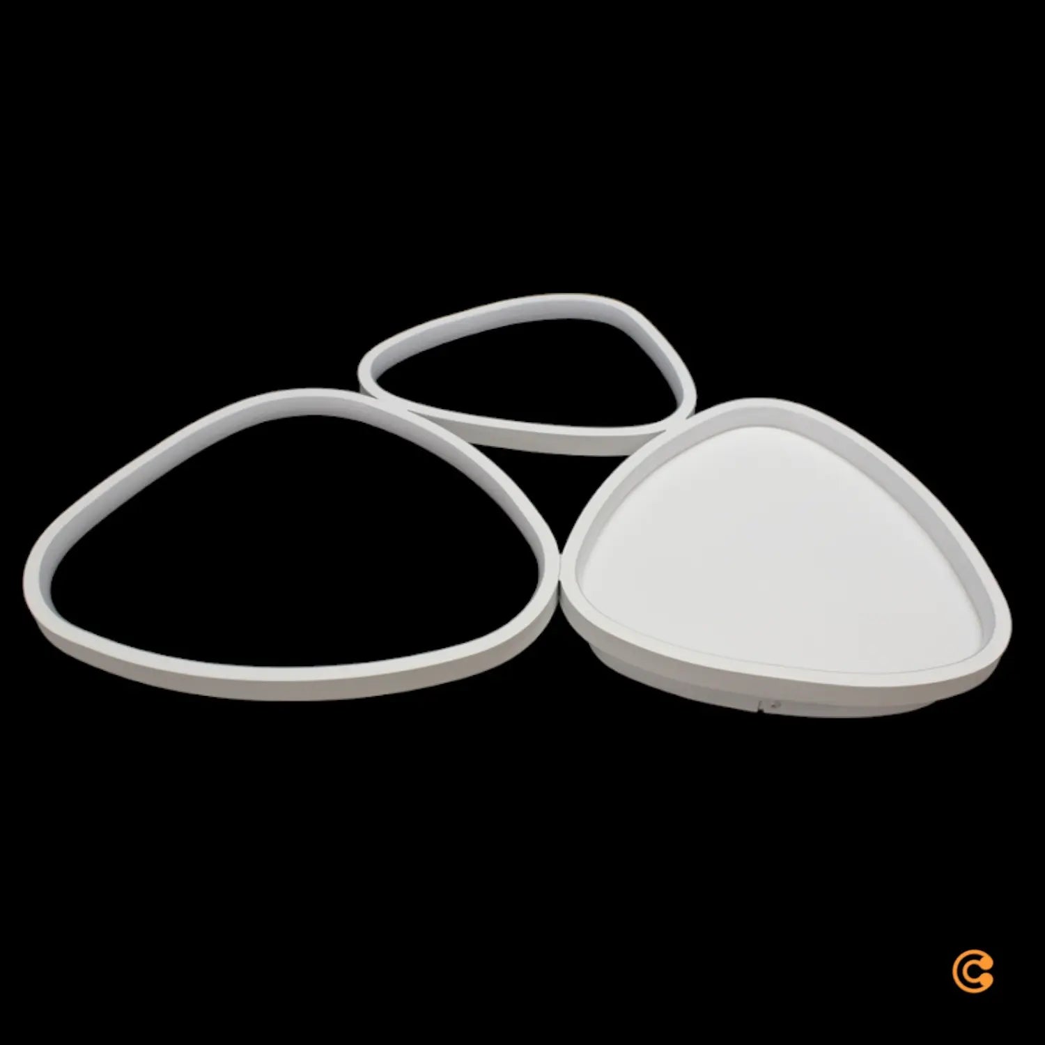 Just Light Led Deckenleuchte Lampe Pebbles Deckenleuchte Dimmbar Siehe Text/Foto B-Ware - 4043689004576