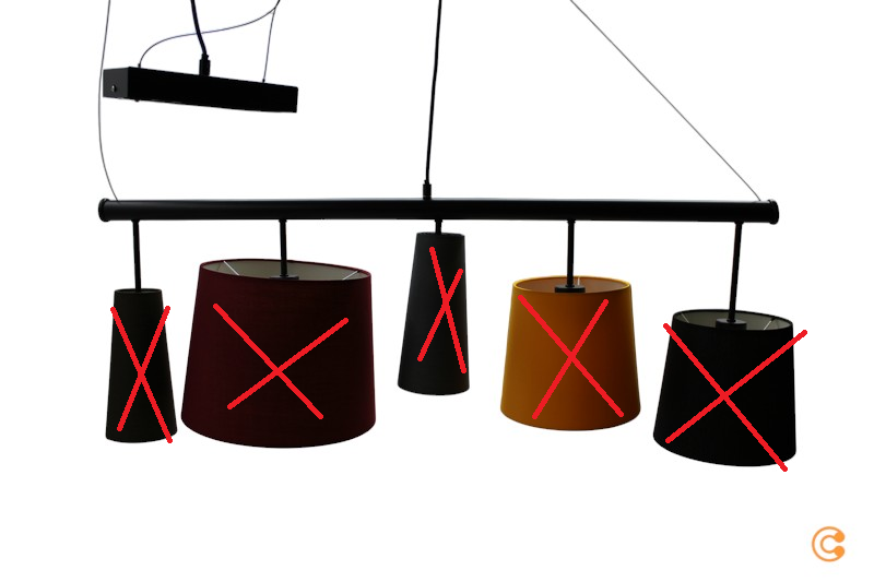 Kare Parecchi Colore Hängeleuchte Pendellampe Deckenlampe Lampe Siehe Text/Foto B-Ware