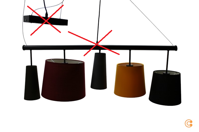 Kare Parecchi Colore Hängeleuchte Pendellampe Deckenlampe Siehe Text/Foto B-Ware