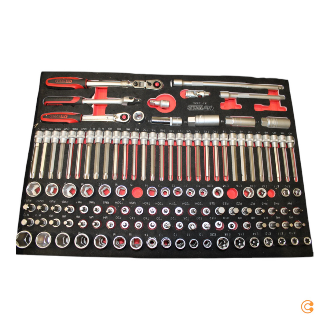 Ks Tools Steckschlüsselsatz Werkzeugset Ratsche 3/8 Siehe Text/Foto B-Ware - 4042146851807