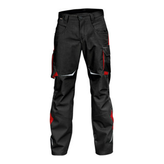 Kübler Pulsschlag Hose Größe 26 Schwarz/Mittelrot 2424 Arbeitshose Schutzhose B-Ware - 4053813220994