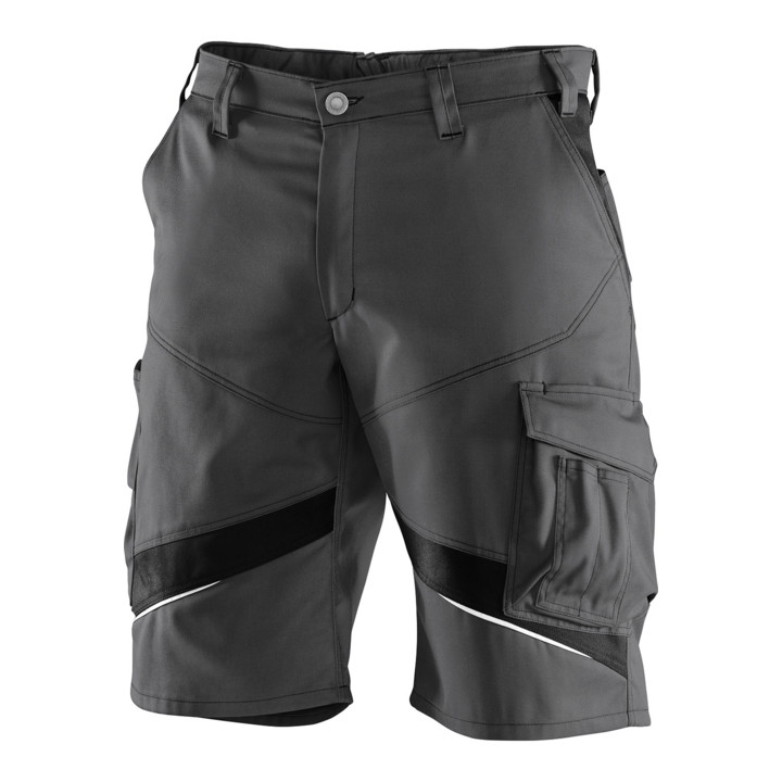B-Ware Kübler Workwear Shorts Hose Arbeitshose Activi Q 2450 Anthrazit Schwarz Größe 46