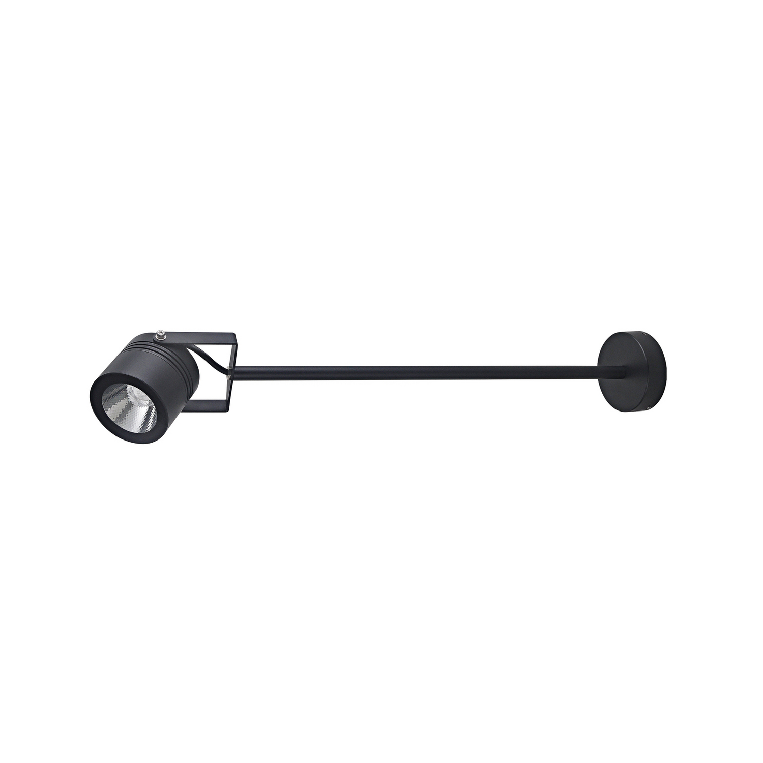 Lcd Led Außenwandstrahler Wandlampe Außenbeleuchtung 5012 Schwarz Alu Glas 68 Cm B-Ware - 4260277682699