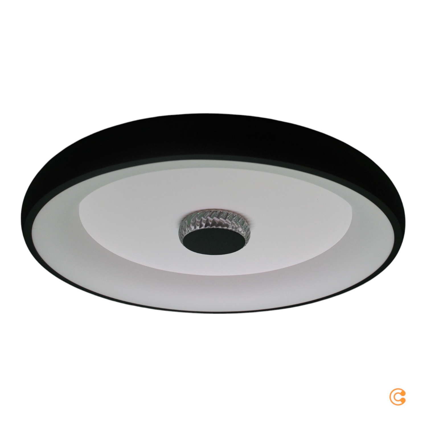 Just Light Led Deckenleuchte Vertigo Cct ø 61,5 Cm Schwarz Deckenlampe Lampe B-Ware - 4043689995089