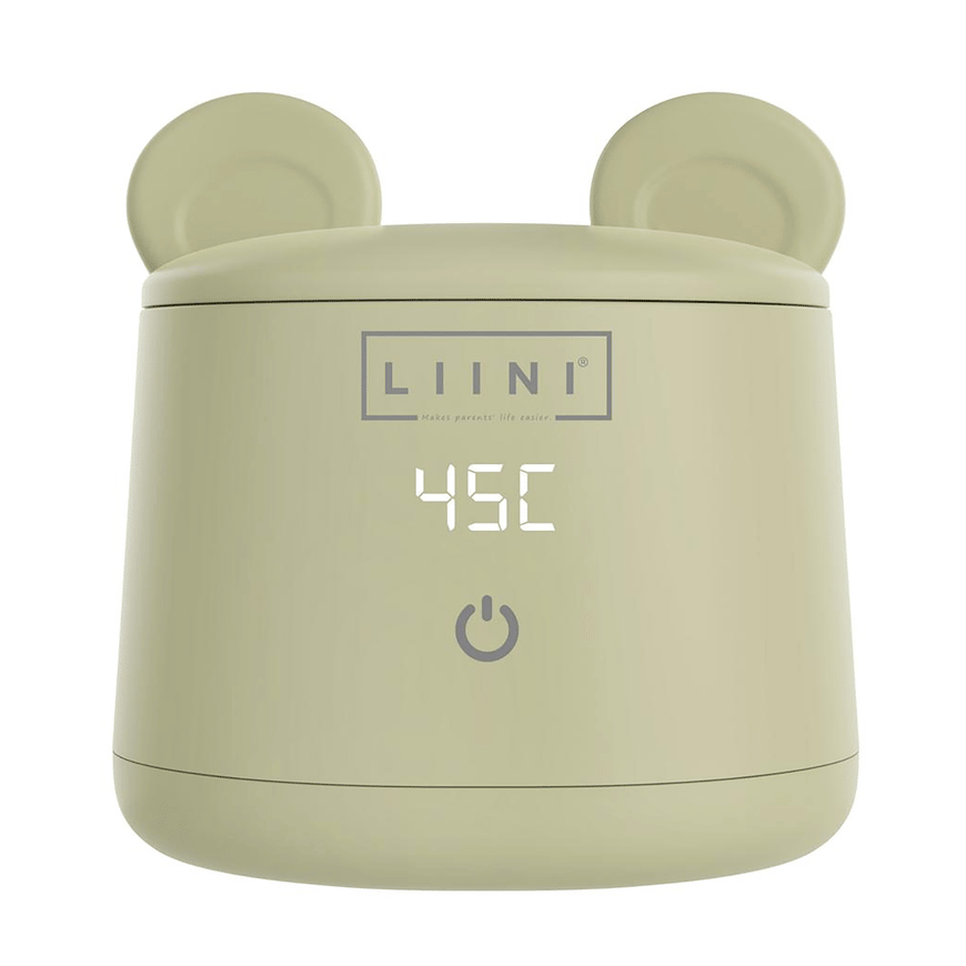 Liini Flaschenwärmer 2.0 Babyflaschenwärmer Milchwärmer Usb C Olive B-Ware