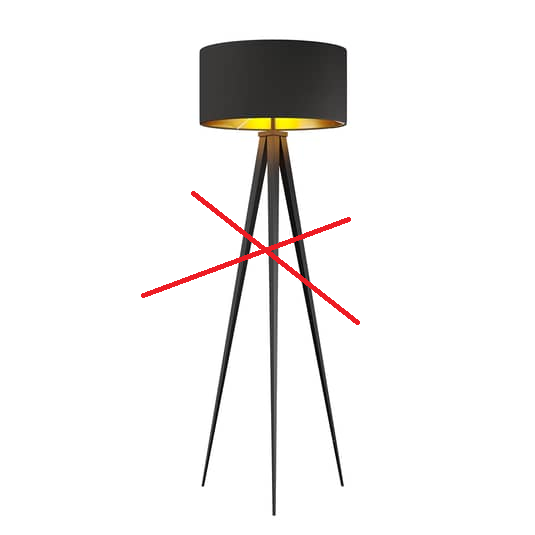 Lindby Benik Stehlampe Wohnzimmerleuchte Lampenschirm Siehe Text/Foto B-Ware