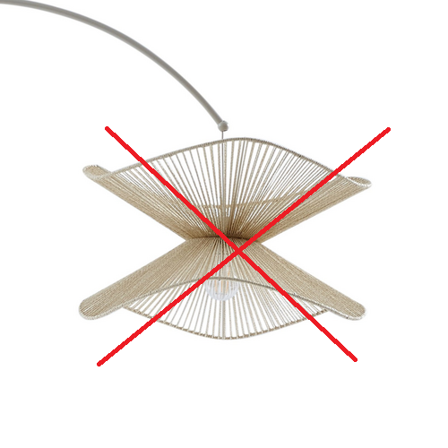 Lindby Bogenleuchte Stehlampe Valdorin Beige Papier 195 Cm Ip20 Siehe Text/Foto B-Ware