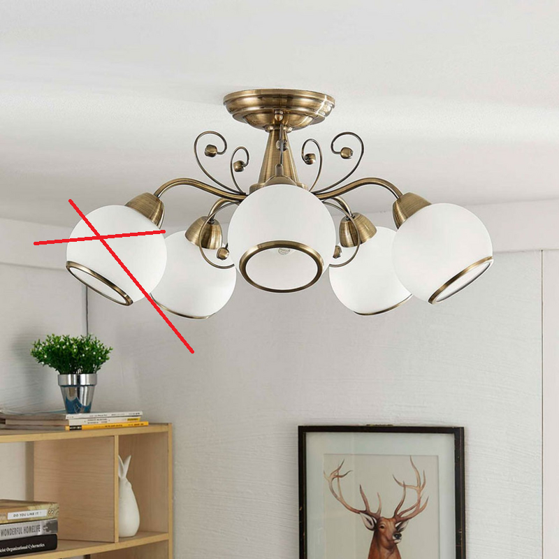 Lindby Deckenlampe Corentin Wohnzimmerleuchte Deckenlampe Siehe Text/Foto B-Ware - 4251096517118