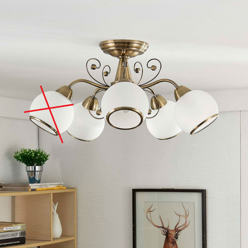 Lindby Deckenlampe Corentin Wohnzimmerleuchte Deckenlampe E14 Siehe Text/Foto B-Ware - 4251096517118