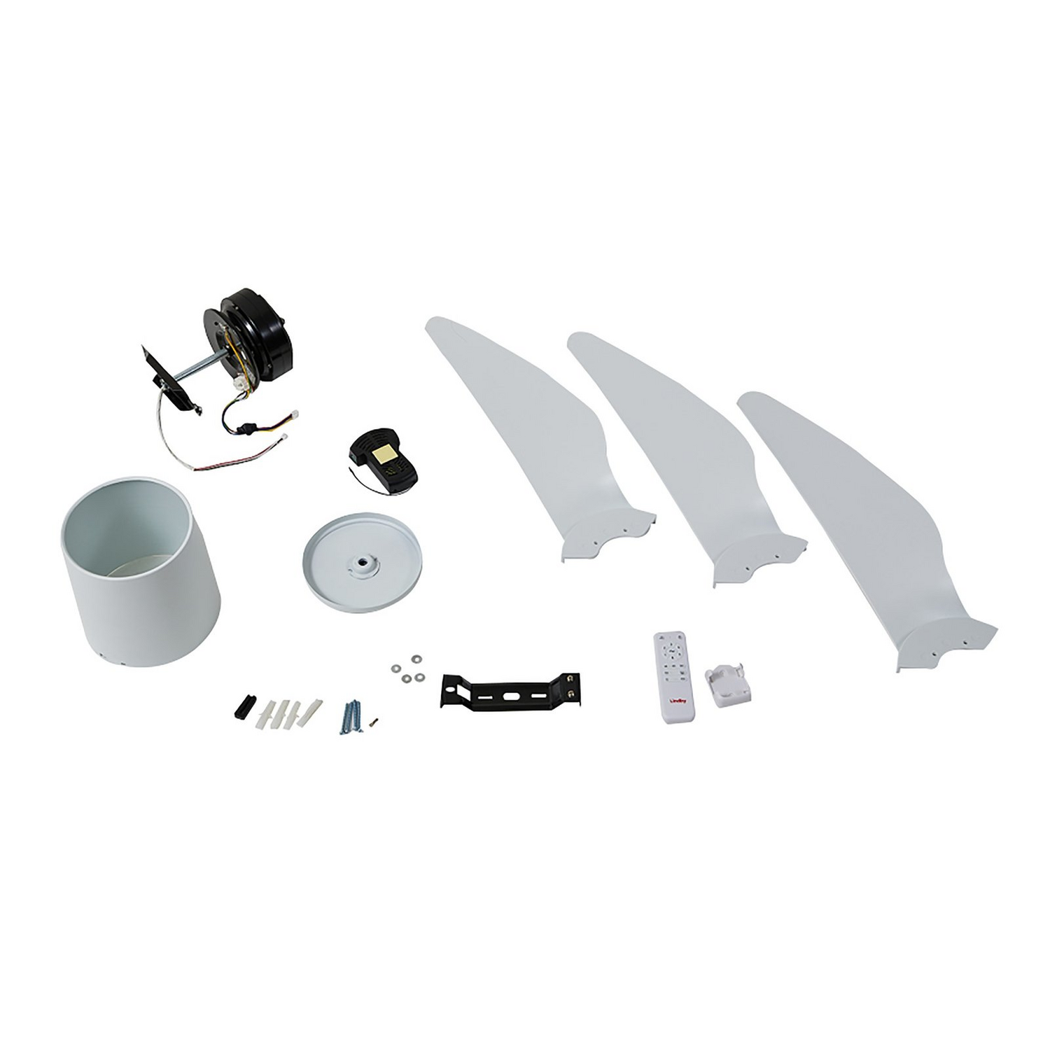 B-Ware Lindby Deckenventilator Aulo Decken Ventilator Ventilator Weiß Dc Leise ø 123 Cm