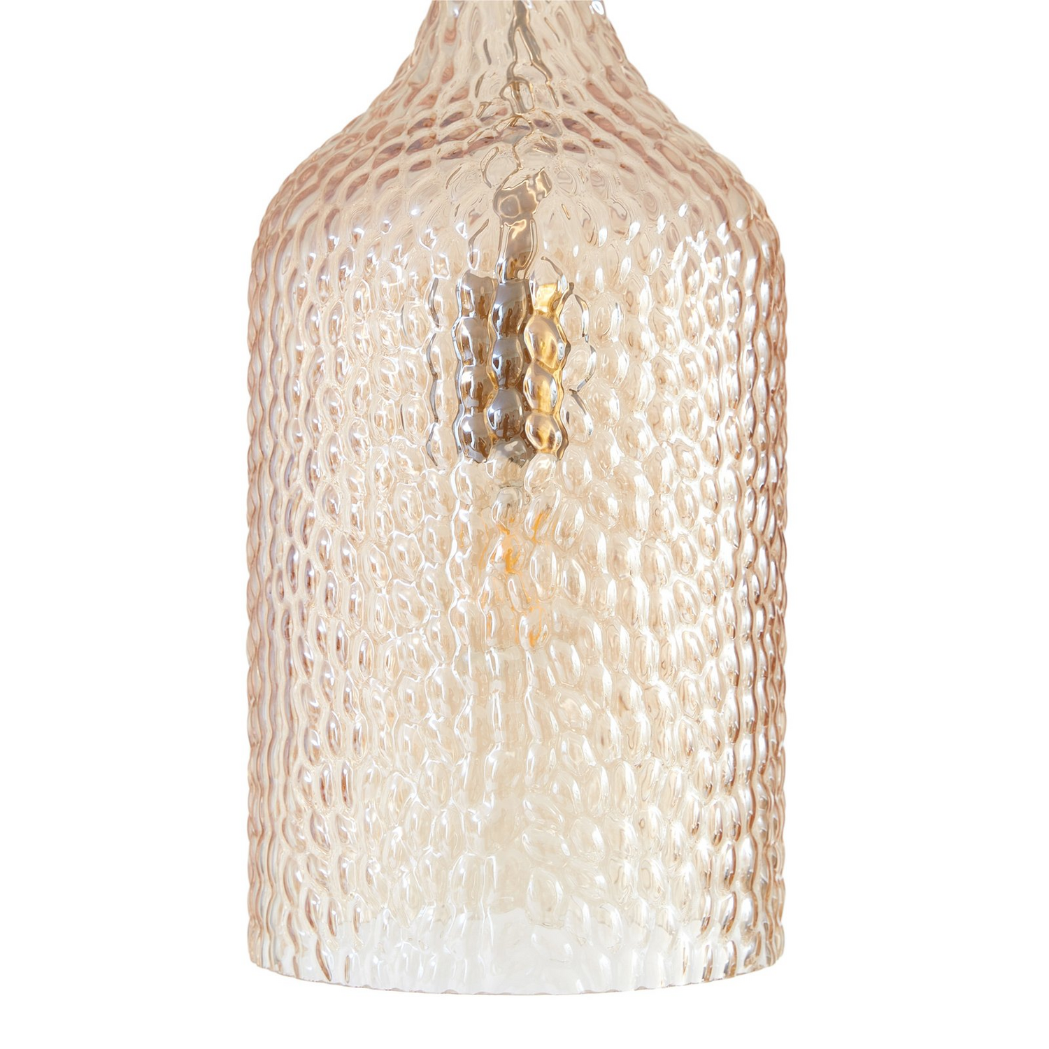 B-Ware Lindby Hängeleuchte Pendelleuchte Lampe Drakar Amber Glas ø 195 Cm Deckenlampe
