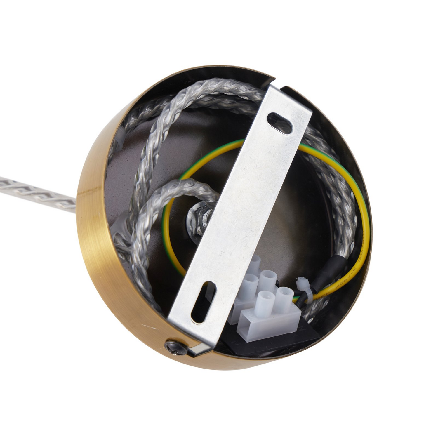 B-Ware Lindby Hängeleuchte Pendelleuchte Lampe Drakar Amber Glas ø 195 Cm Deckenlampe
