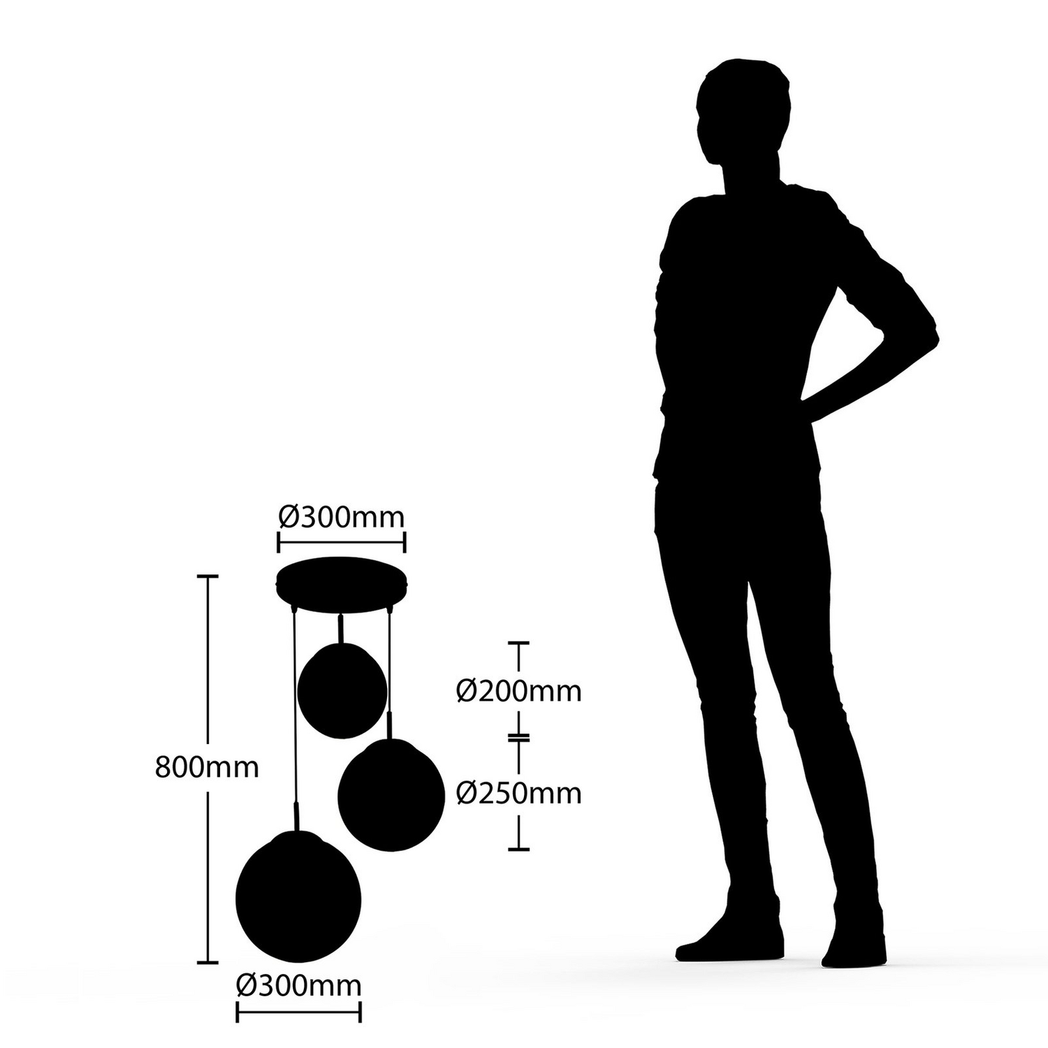 Lindby Heleska Hängeleuchte Deckenlampe Pendelleuchte Leuchte Siehe Text/Foto B-Ware - 4251096594997