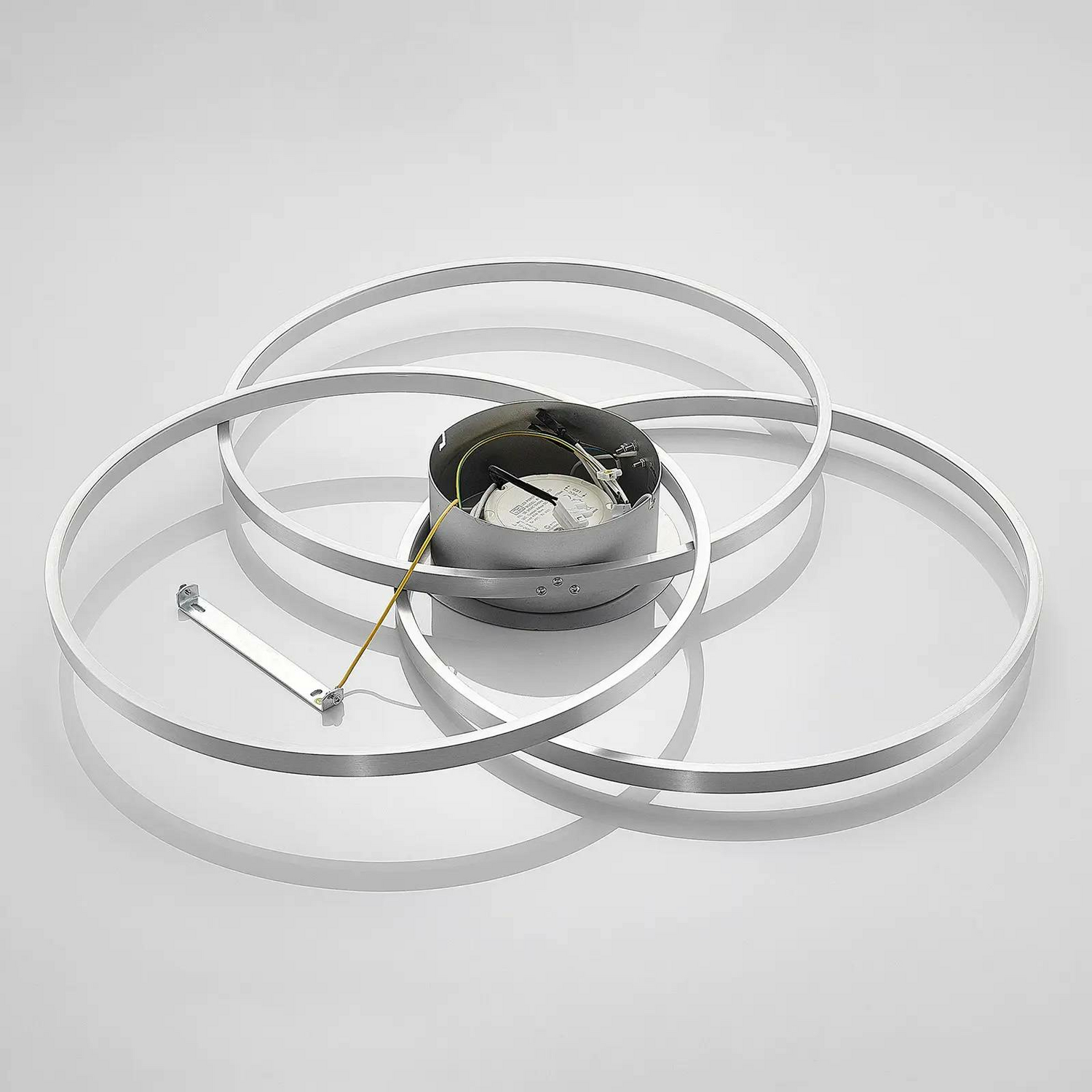 Lindby Riley Led Deckenlampe Deckenlampe Lampe Leuchte Licht Dimmbar 40 Watt Alu B-Ware - 12753289693206