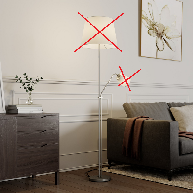 Lindby Nantwin Stehleuchte Stehlampe Standleuchte Standlampe Siehe Text/Foto511 B-Ware