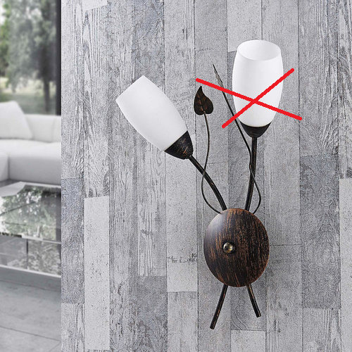Lindby Led Wandleuchte Stefania Wandleuchte Wohnzimmerlampe Lamp Siehe Text/Foto B-Ware