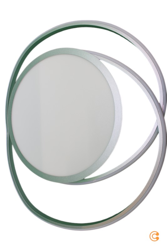 B-Ware Lucande Noud Led Deckenlampe Hängelampe Lampe Leuchte 45 W Silber Siehe Text/Foto