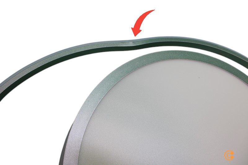 B-Ware Lucande Noud Led Deckenlampe Hängelampe Lampe Leuchte 45 W Silber Siehe Text/Foto