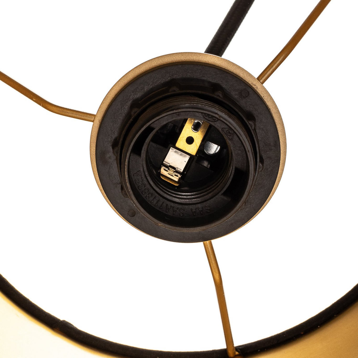 B-Ware Lucande Thamila Hängeleuchte Schwarz Gold Eisen Deckenlampe Lampe Leuchte Spot - 4251911746693