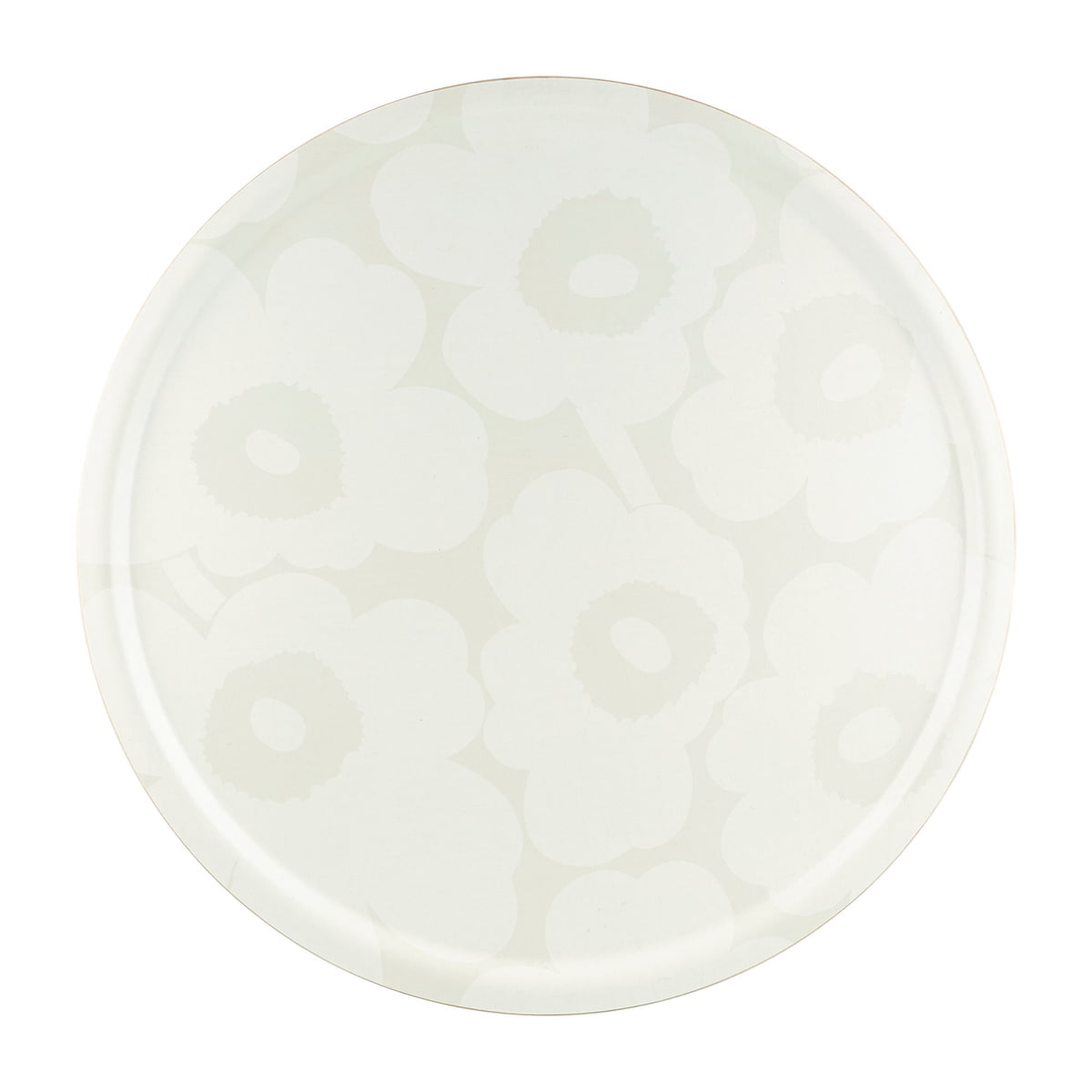 Marimekko Serviertablett Tablett Unikko Mohnmotiv Weiß 65 Cm Siehe Text/Foto B-Ware - 6411254990797