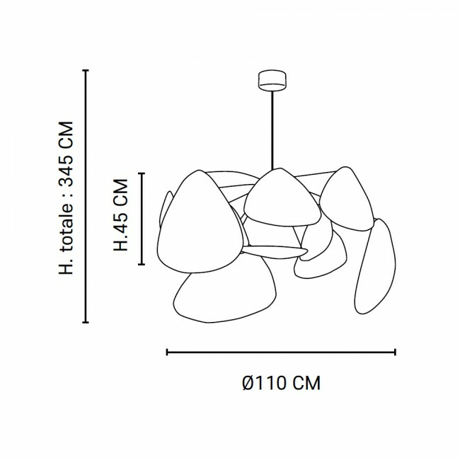 Market Set Screen Xl Pendelleuchte Deckenlampe Hängeleuchte Deckenlicht Natur    B-Ware - 3188000732958