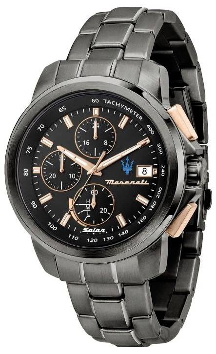 Maserati Solar Armbanduhr R8873645008 Grau Gehäusematerial Edelstahl Material (A B-Ware